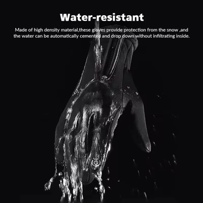 Winter Gloves Waterproof Thermal Touch Screen Thermal Windproof Warm Gloves Cold Weather Running Sports Hiking Ski Gloves